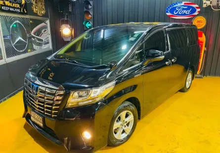 TOYOTA ALPHARD HYBRID 2.5 E-FOUR มือเดียว ออกห้างBRGปลายปี2017 