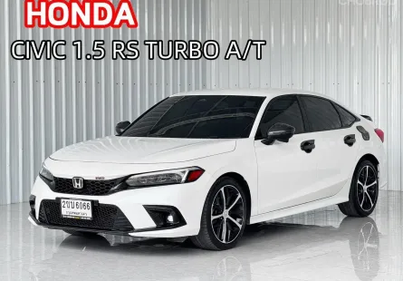 โฉม FE Honda CIVIC 1.5RS Turbo ไม่มีชนหนัก ไม่มีน้ำท่วม