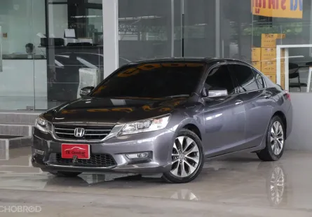 Honda ACCORD 2.4 EL ปี 2014 รถบ้านมือเดียว ใช้น้อย 9x,xxx โล เข้าศูนย์ตลอด ไม่เคยติดแก๊ส ออกรถ0บาท