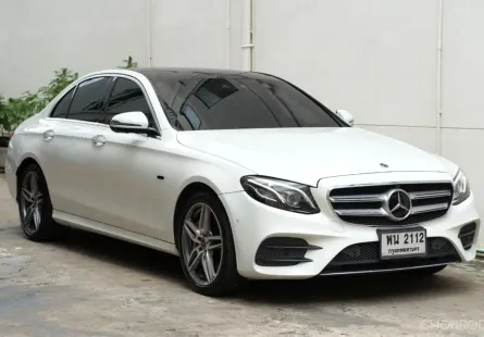 2019 Mercedes-Benz E-Class 2.0 E350e รถเก๋ง 4 ประตู รถบ้านมือเดียว 