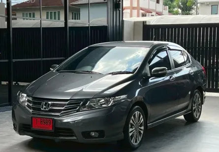 2013 Honda CITY 1.5 i-VTEC รถเก๋ง 4 ประตู รถบ้านแท้ ไมล์น้อย มือเดียวป้ายแดง 
