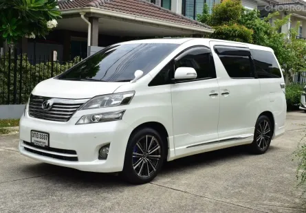 2011 Toyota VELLFIRE 2.4 รถตู้/VAN รถบ้านมือเดียว