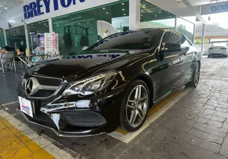 2014 Mercedes-Benz E-Class 2.0 E200 CGI รถเก๋ง 2 ประตู 
