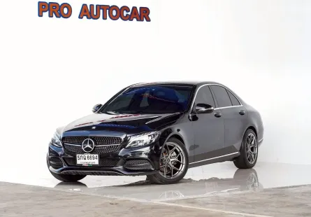 2016 Mercedes-Benz C-Class 2.0 C200 รถเบนซ์ราคาไม่ถึงล้าน