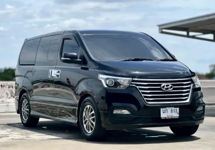 2018 Hyundai H-1 2.5 Elite รถตู้/VAN รถบ้านมือเดียว ไมล์น้อย 