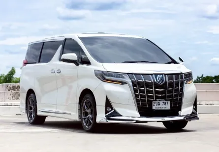2022 Toyota ALPHARD 2.5 HYBRID E-Four รถตู้/MPV รถบ้านมือเดียว เจ้าของขายเอง 