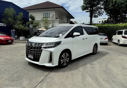2023 Toyota ALPHARD 2.5 รถตู้/MPV รถบ้านแท้ ไมล์น้อย มือเดียวป้ายแดง 