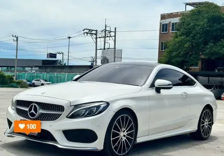 2016จด2017 Benz C250 Coupe Amg Dynamic W205