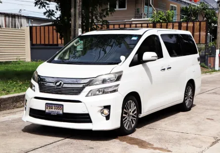 ขายรถ Toyota VELLFIRE 2.4 ปี2012 รถตู้/VAN 
