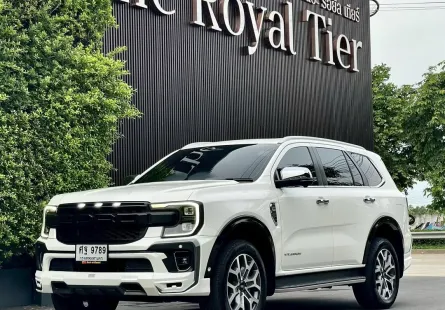 2023 Ford Everest 2.0 Bi-Turbo Titanium SUV รถบ้านมือเดียว ไมล์น้อย  เจ้าของขายเอง 
