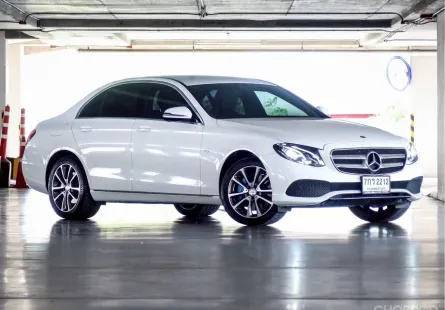 2018 Mercedes-Benz E-Class 2.0 E350e รถเก๋ง 4 ประตู เจ้าของขายเอง รถสวย ไมล์น้อย 