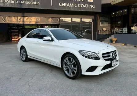 2018 Mercedes-Benz C-Class 2.0 C220d รถเก๋ง 4 ประตู ฟรีดาวน์