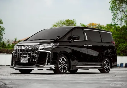 Toyota Alphard 2.5 SC Package 2019 รถตู้พร้อมใช้งาน เบาะ VIP นั่งสบาย 