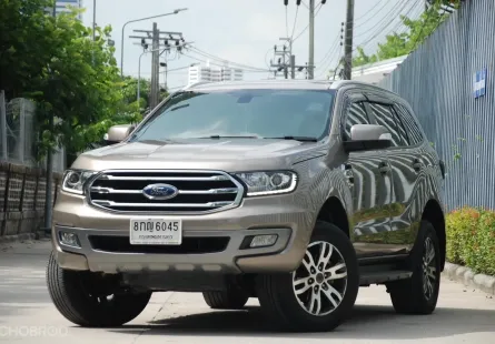 2019 Ford Everest 2.0 Titanium 4WD SUV รถบ้านมือเดียว ไมล์น้อย 