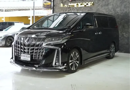 2019 Toyota ALPHARD 2.5 รถตู้/MPV รถบ้านมือเดียว 