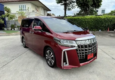 2021 Toyota ALPHARD 2.5 รถตู้/MPV รถสภาพดี มีประกัน ไมล์น้อย มือเดียวป้ายแดง 