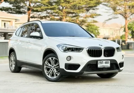 2018 BMW X1 1.5 sDrive18i รถเก๋ง 5 ประตู รถบ้านแท้ ไมล์น้อย 