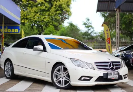 Benz E250 Coupe CGI ชุดแต่ง AMG Sport package ปี2011 สภาพสวยจัดๆ บอดี้เดิมไม่เคยเฉี่ยวชน โคตระหล่อ 