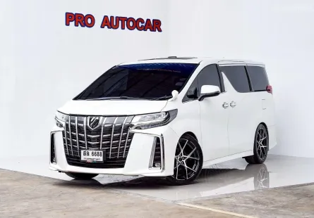 2023 Toyota ALPHARD 2.5 รถตู้/MPV รถบ้านแท้ เจ้าของขายเอง เดิมทุกชิ้น