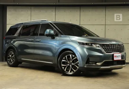 2022 Kia CARNIVAL 2.2 SXL Wagon AT รุ่น TOP ไมล์แท้ 5 หมื่น พร้อมสีน้ำเงิน Astra Blue B3288