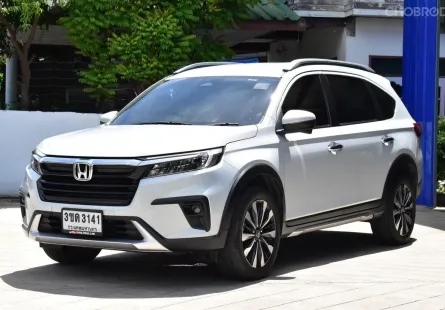 Honda BR-V 1.5 EL รุ่นท็อป ปี 2022  (สี Premium Sunlight มุก) เครื่องยนต์เบนซิน 1.5 ลิตร DOHC i-VTEC