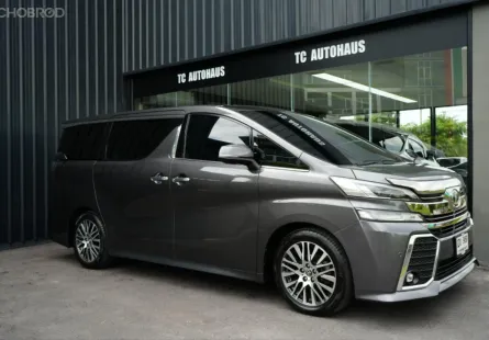 TOYOTA VELLFIRE Z G EDITION 2017 รถบ้าน ไมล์แท้