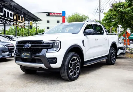 2025 Ford Ranger Doublecab 3.0 V6 Wildtrak A/T 4WD รถสวยสภาพป้ายแดง 