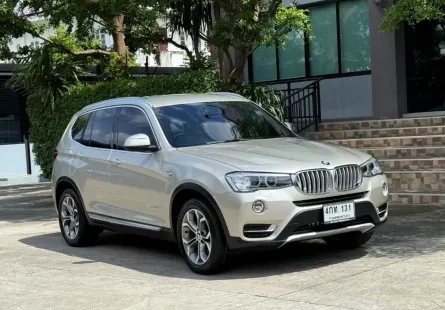 2016 BMW X3 LCI รถมือเดียวออกป้ายแดง รถวิ่งน้อย เข้าศูนย์ทุกระยะ ไม่เคยมีอุบัติเหตุครับ
