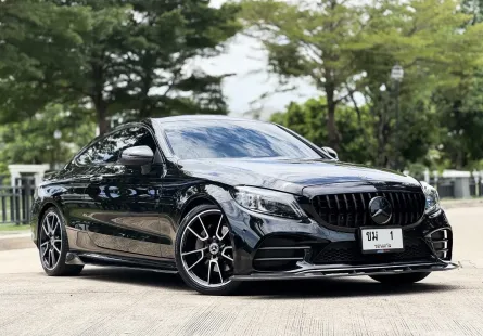 2020 Mercedes-Benz C-Class 1.5 C200 Coupe รถเก๋ง 2 ประตู รถบ้านแท้ ไมล์น้อย  ประวัติศูนย์ 