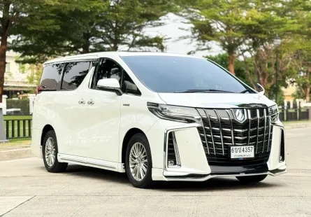 2020 Toyota ALPHARD 2.5 HYBRID รถตู้/MPV เจ้าของขายเอง รถสวย ไมล์น้อย มือเดียวป้ายแดง 