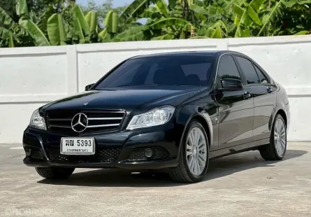 2012 Mercedes-Benz C-Class 1.8 C200 รถเก๋ง 4 ประตู รถสวย