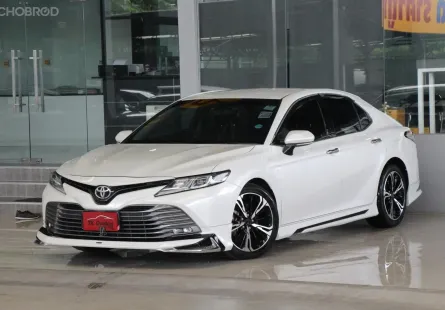 Toyota CAMRY 2.0 G ปี 2021 รถบ้านมือเดียว ไมล์แท้8x,xxxโล ไม่เคยติดแก๊ส เข้าศูนย์ตลอด ออกรถ0บาท