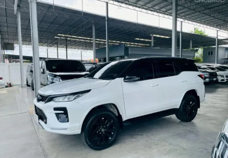 FORTUNER 2.8 GR SPORT BLACK TOP ปี 2024 รถสวย มือแรก สภาพป้ายแดง ไมล์ 1 หมื่นโล รับประกันตัวถังสวย