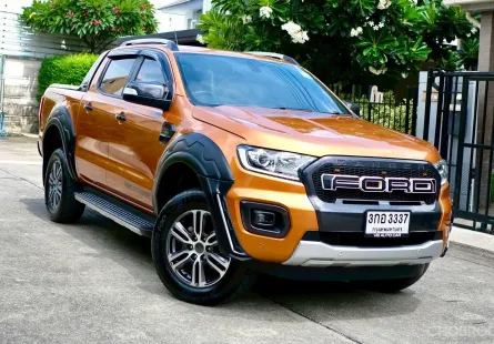 รุ่น: Ford ranger wildtrak 2.0 turbo 2WD ปี:2020 สี:ส้ม เกียร์:ออโต้ ดีเซล