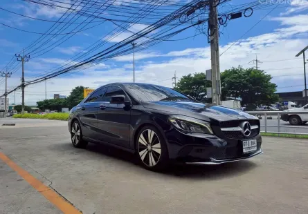 2017 Mercedes-Benz CLA-Class 1.6 CLA200 รถเก๋ง 4 ประตู รถบ้านมือเดียว