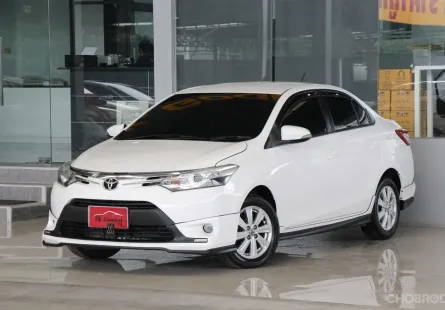 Toyota VIOS 1.5 G ปี 2016 ไม่เคยติดแก๊สแน่นอน รถบ้านมือเดียว เข้าศูนย์ตลอด สวยเดิม ออกรถ0บาท