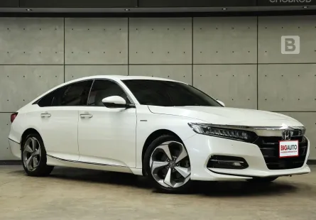 2019 Honda ACCORD 2.0 Hybrid TECH Sedan AT ไมล์แท้ (Gen10) FULL OPTION รถมือเเรกจากป้ายเเดง B1912