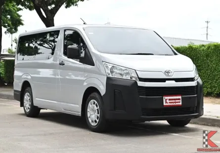 Hiace GL แท้! (ไม่ใช่ตู้ทึบ) ปี20 ป้ายฟ้า มือเดียว ประวัติศูนย์