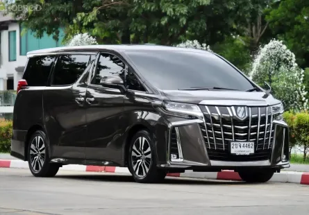 2021 Toyota ALPHARD 2.5 รถตู้/MPV ขายรถสวย ไมล์น้อย มือเดียวป้ายแดง 