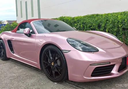2017 Porsche 718 2.0 T Cabriolet ออกรถง่าย รถสวย ไมล์แท้ 