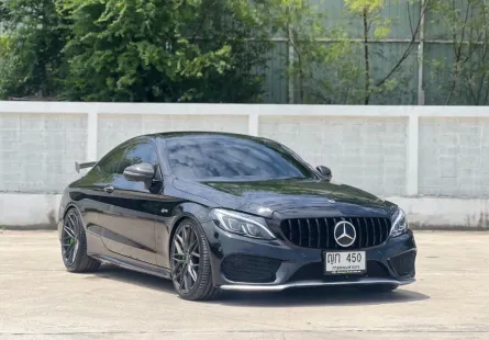 2018 Mercedes-Benz C-Class 3.0 C43 AMG รถเก๋ง 2 ประตู รถบ้านมือเดียว