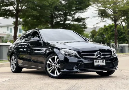 2019 Mercedes-Benz C-Class 2.0 C220d รถเก๋ง 4 ประตู เจ้าของขายเอง รถสวยไมล์น้อย มือเดียวป้ายแดง 