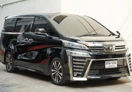 2019 Toyota VELLFIRE 2.5 รถตู้/MPV ไมล์แท้ มือเดียวป้ายแดง ประวัติศูนย์ 