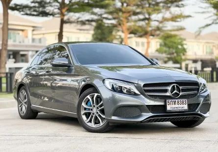 2017 Mercedes-Benz C-Class 2.0 C350e รถเก๋ง 4 ประตู เจ้าของขายเอง รถสวย ไมล์น้อย 