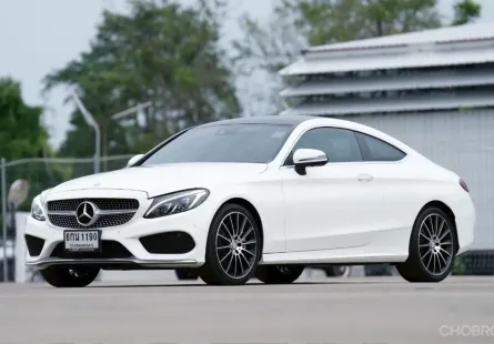 2017 Mercedes-Benz C-Class 2.0 C250 Coupe รถเก๋ง 2 ประตู รถบ้านมือเดียว ไมล์น้อย 