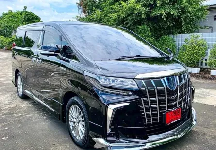 2021 Toyota ALPHARD 2.5 HYBRID E-Four รถตู้/MPV เจ้าของขายเอง รถสวยไมล์น้อย 