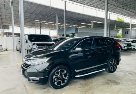 HONDA CR-V 1.6 EL i-Dtec 4WD ปี 2017 รถสวย มือแรกออกห้าง ไมล์น้อย TOP สุด ดีเซล รับประกันตัวถังสวย