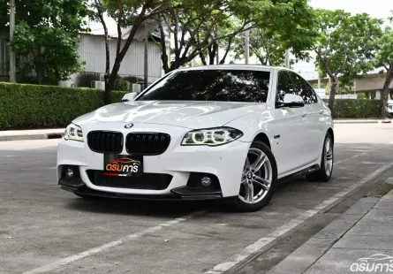 แรงและประหยัด! 525d M Sport F10 มือเดียว เช็คศูนย์ตลอด ราคาพิเศษ