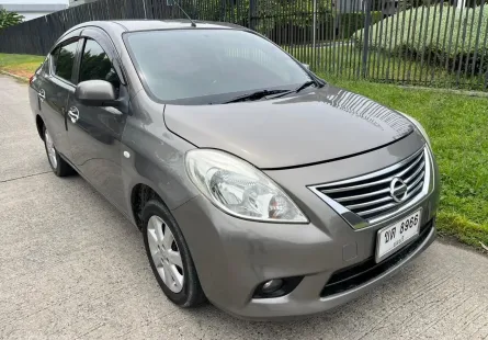 2013 Nissan Almera 1.2 ES รถมือเดียว ไมล์น้อยแท้ๆ ประวัติศูนย์ชัดเจน ไม่มีชน สภาพสวยพร้อมใช้
