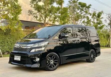 2014 Toyota VELLFIRE 2.4 รถตู้/MPV ฟรีดาวน์ รถสวย ไมล์น้อย 